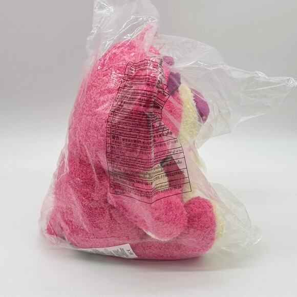 Disney Lotso Bear Weighted Plush Toy Story 3 Medium 14'' NEW - Picture 7 of 9